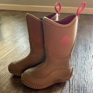 Muck Kids' Brown Rain & Snow Boots